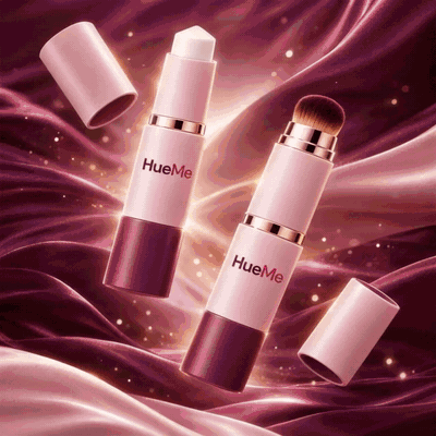 HueMe detachable blending brush close-up