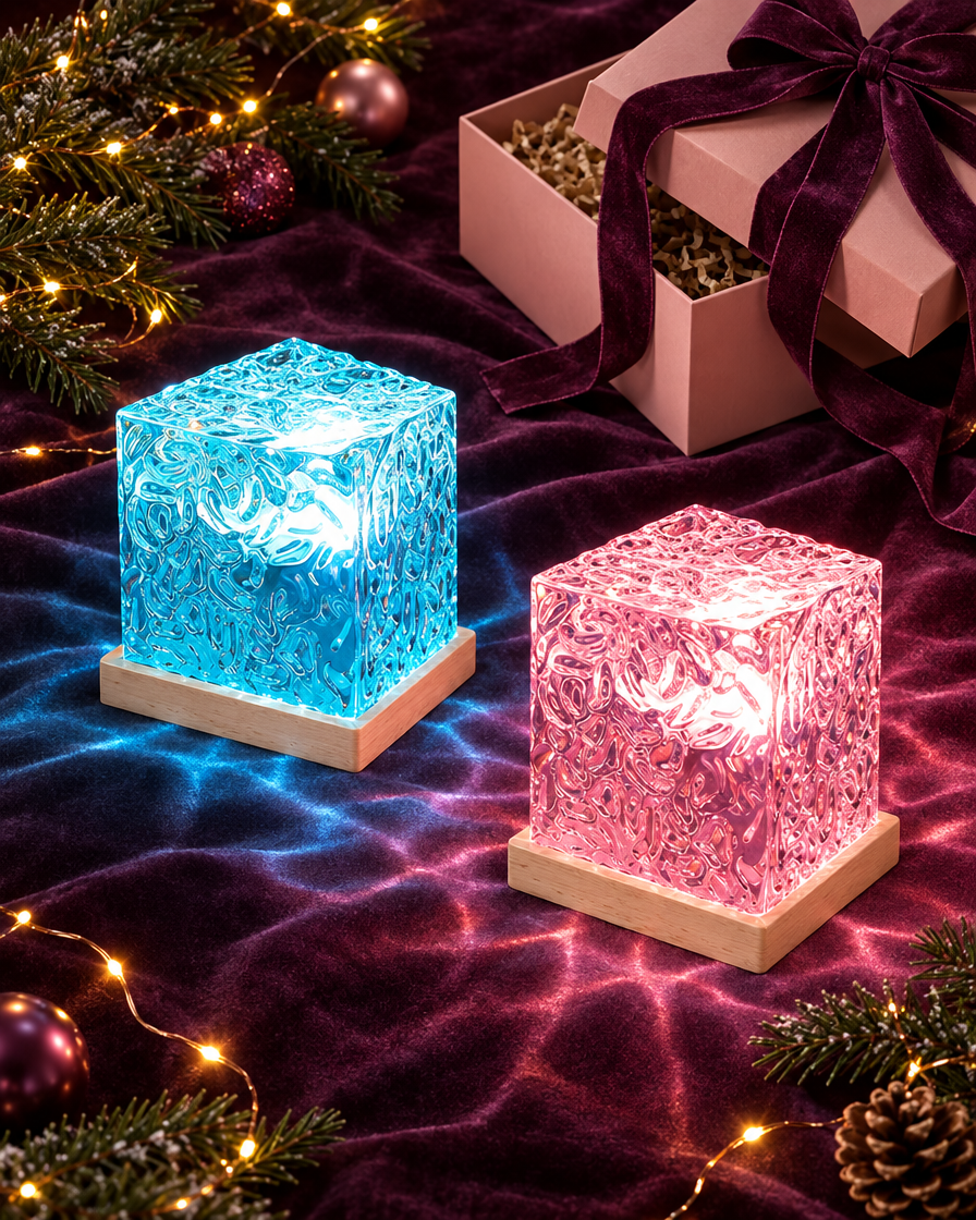 Aurora Crystal Lamp gift set (illustration)